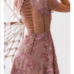 BNWT Fit and Flare Pink Dress